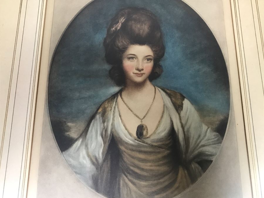 JUST ADDED - Framed Print Portrait Of Lady Betty Campton 15' X 18' [Photo 4]