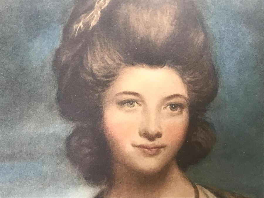 JUST ADDED - Framed Print Portrait Of Lady Betty Campton 15' X 18' [Photo 6]