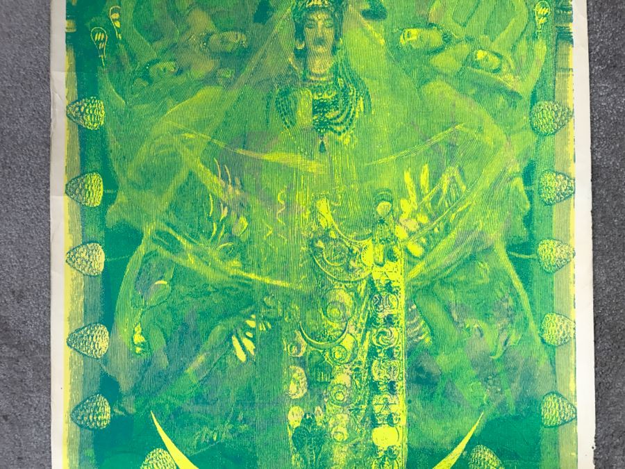 JUST ADDED - Vintage 1960's Psychedelic Poster Titled 'ASTARTE' [Photo 4]