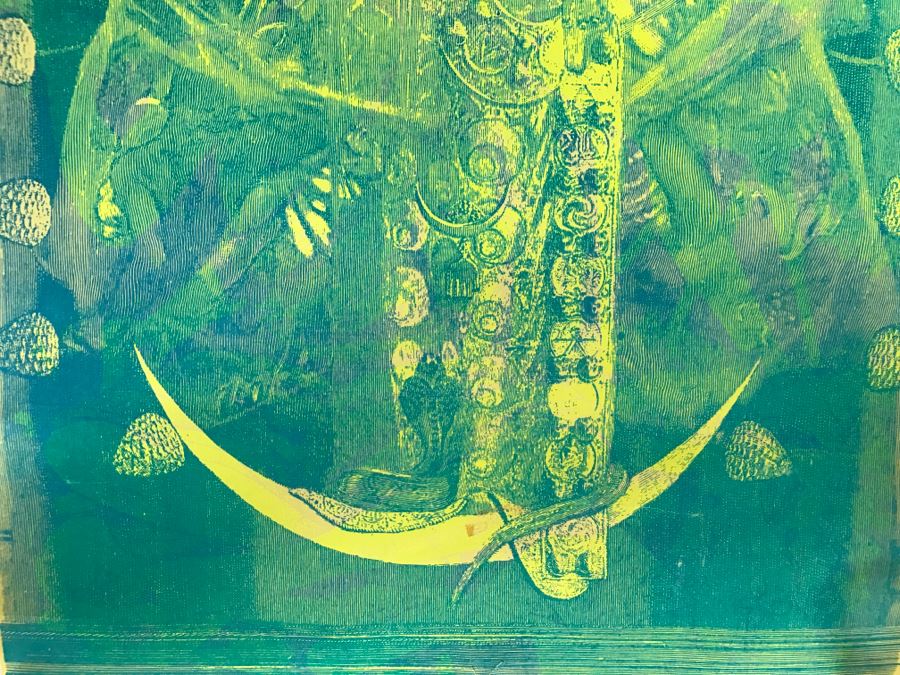 JUST ADDED - Vintage 1960's Psychedelic Poster Titled 'ASTARTE' [Photo 10]