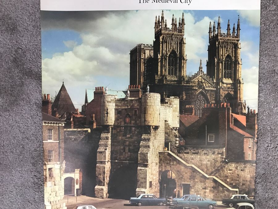 JUST ADDED - Vintage Britain YORK The Medieval City Travel Poster [Photo 4]
