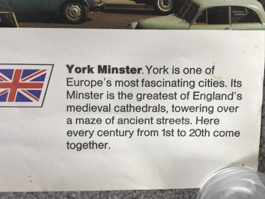 JUST ADDED - Vintage Britain YORK The Medieval City Travel Poster [Photo 8]