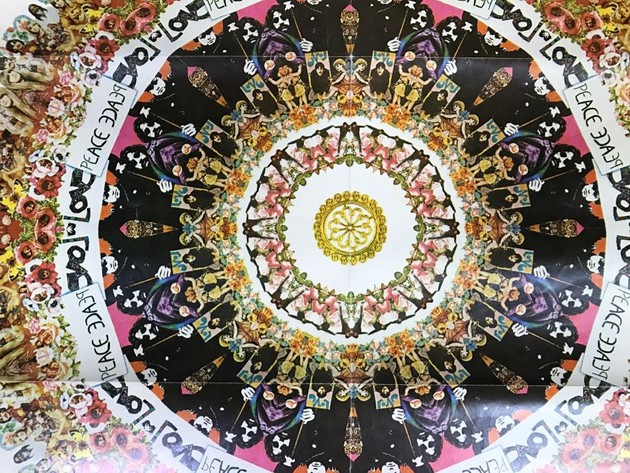 JUST ADDED - Vintage Beatles Poster 'It's Love That Makes The World Go Round.' Campus Book Club PG176 [Photo 5]