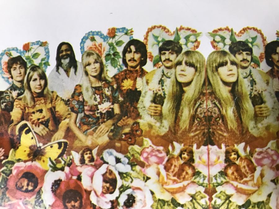 JUST ADDED - Vintage Beatles Poster 'It's Love That Makes The World Go Round.' Campus Book Club PG176 [Photo 8]