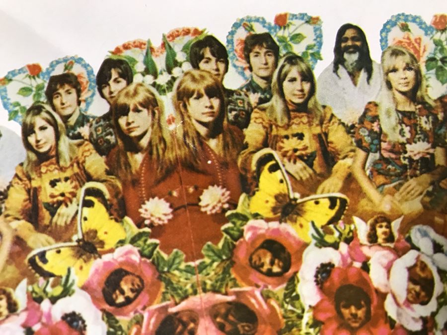 JUST ADDED - Vintage Beatles Poster 'It's Love That Makes The World Go Round.' Campus Book Club PG176 [Photo 9]