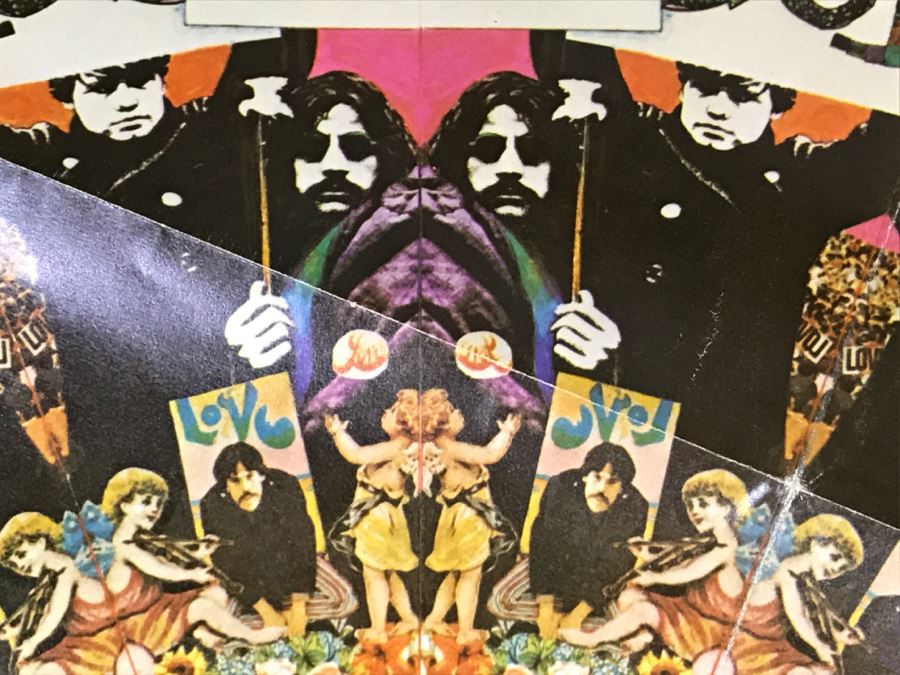 JUST ADDED - Vintage Beatles Poster 'It's Love That Makes The World Go Round.' Campus Book Club PG176 [Photo 13]