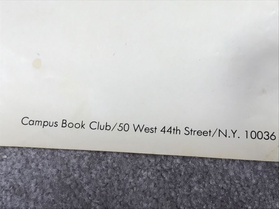 JUST ADDED - Vintage Beatles Poster 'It's Love That Makes The World Go Round.' Campus Book Club PG176 [Photo 18]