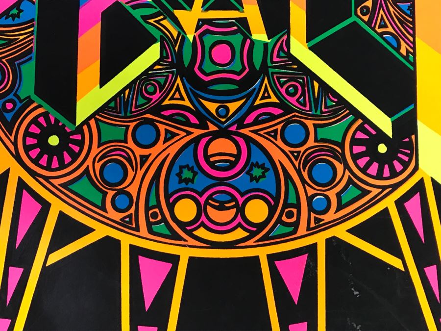 JUST ADDED - Vintage Psychedelic Peace Poster 'Arcturus Coma' Tom Korpalski [Photo 6]