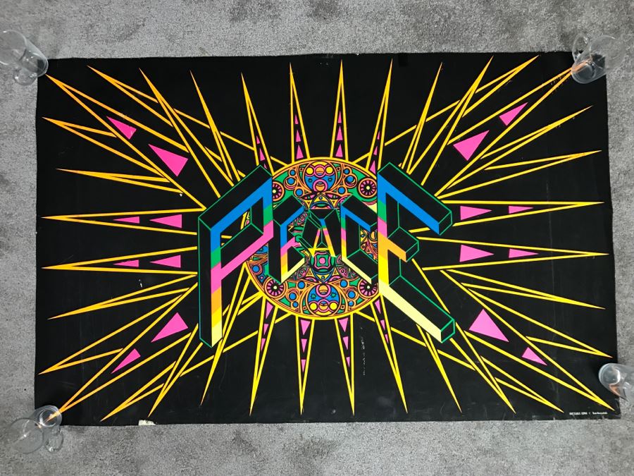 JUST ADDED - Vintage Psychedelic Peace Poster 'Arcturus Coma' Tom Korpalski [Photo 2]
