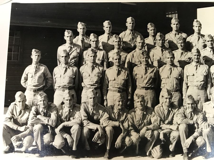 JUST ADDED - Group Photo Of Class 42-I Aviation Cadet Detachment Victorville Army Flying School July 28, 1942 [Photo 4]