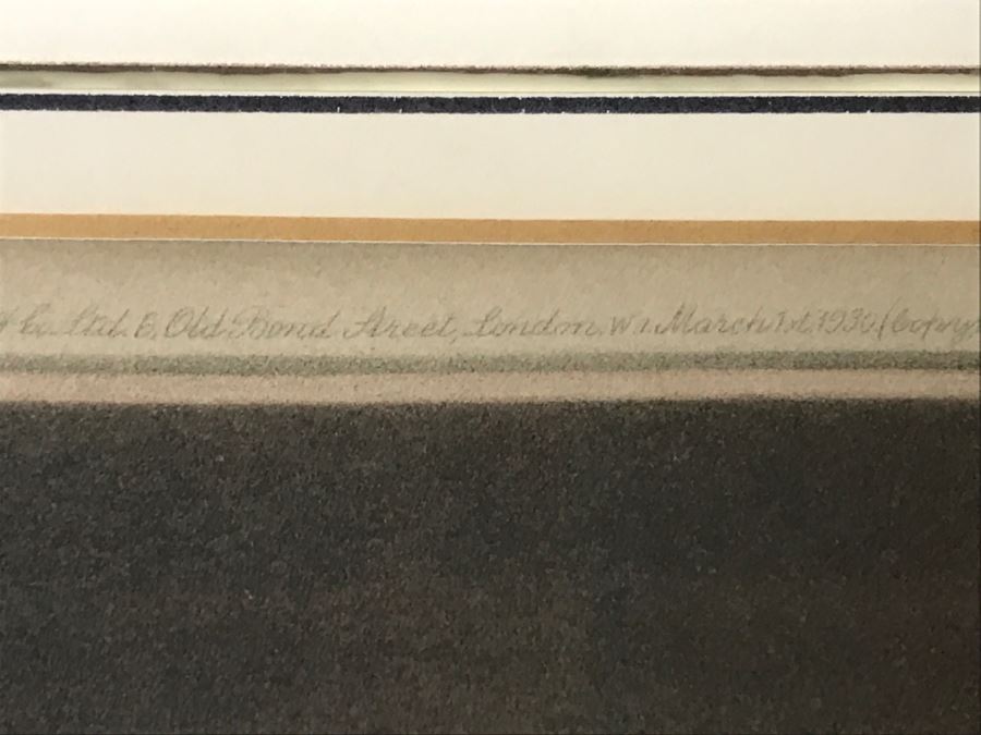 JUST ADDED - Windsor Castle H.R.H. Princess Sophia After Painting By John Hoppner Engraved In Pure Mezzotint By E.E. Milner Limited Edition 18' X 21.5' [Photo 17]