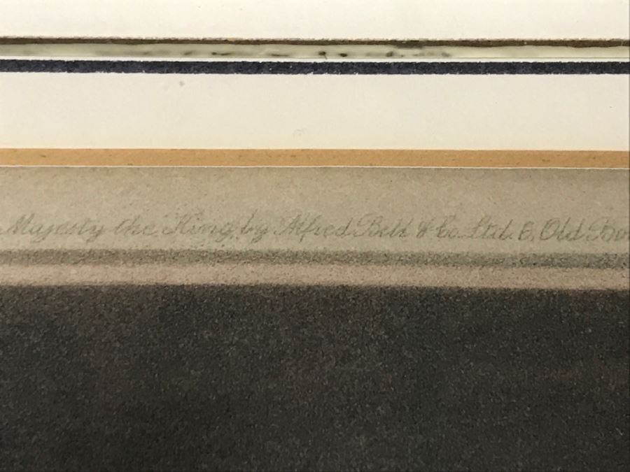 JUST ADDED - Windsor Castle H.R.H. Princess Sophia After Painting By John Hoppner Engraved In Pure Mezzotint By E.E. Milner Limited Edition 18' X 21.5' [Photo 16]
