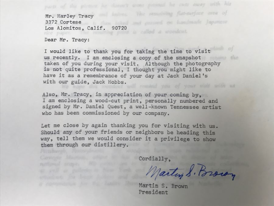 JUST ADDED - Wood-Cut Print Of 'Jack Daniel's Fire Engine' By Daniel Quest Hand Signed Limited 1,289 Of 2,000 13' X 10' [Photo 10]