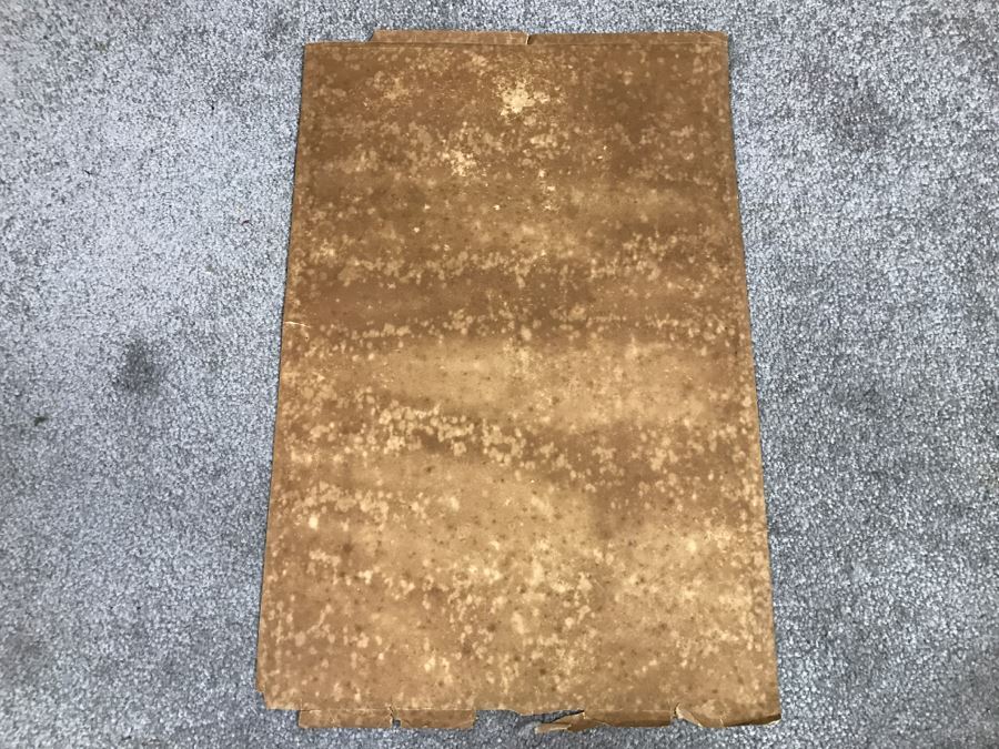 JUST ADDED - Limited Edition Lithograph Of Hooded Figures Walking Up Old Stairs - Note Edge Tears 12' X 19' [Photo 11]