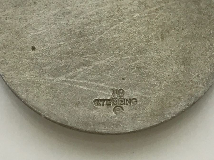 JUST ADDED - Sterling Silver Pendant N.F.B.P.W.C. 1919 Necklace 8.7g [Photo 7]