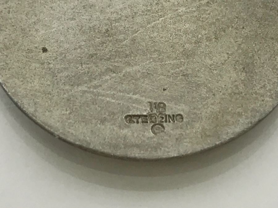 JUST ADDED - Sterling Silver Pendant N.F.B.P.W.C. 1919 Necklace 8.7g [Photo 6]