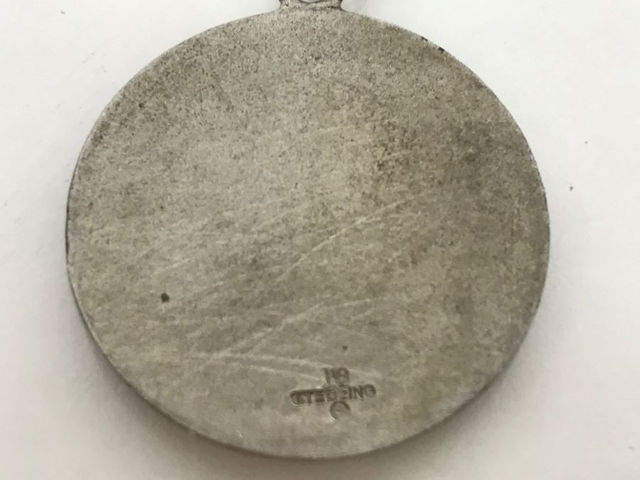 JUST ADDED - Sterling Silver Pendant N.F.B.P.W.C. 1919 Necklace 8.7g [Photo 5]