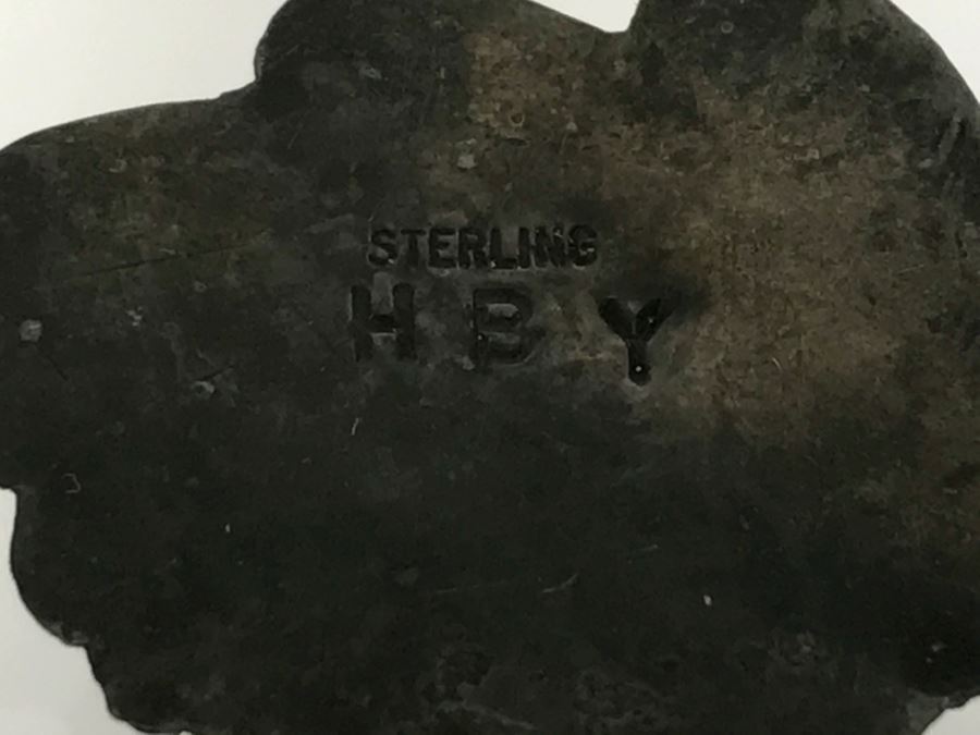 JUST ADDED - Sterling Silver Pendant Stamped HBY 5.8g [Photo 7]