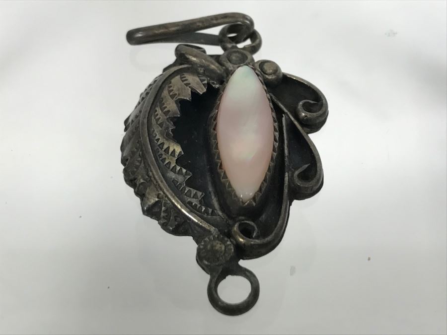 JUST ADDED - Sterling Silver Pendant Stamped HBY 5.8g [Photo 2]