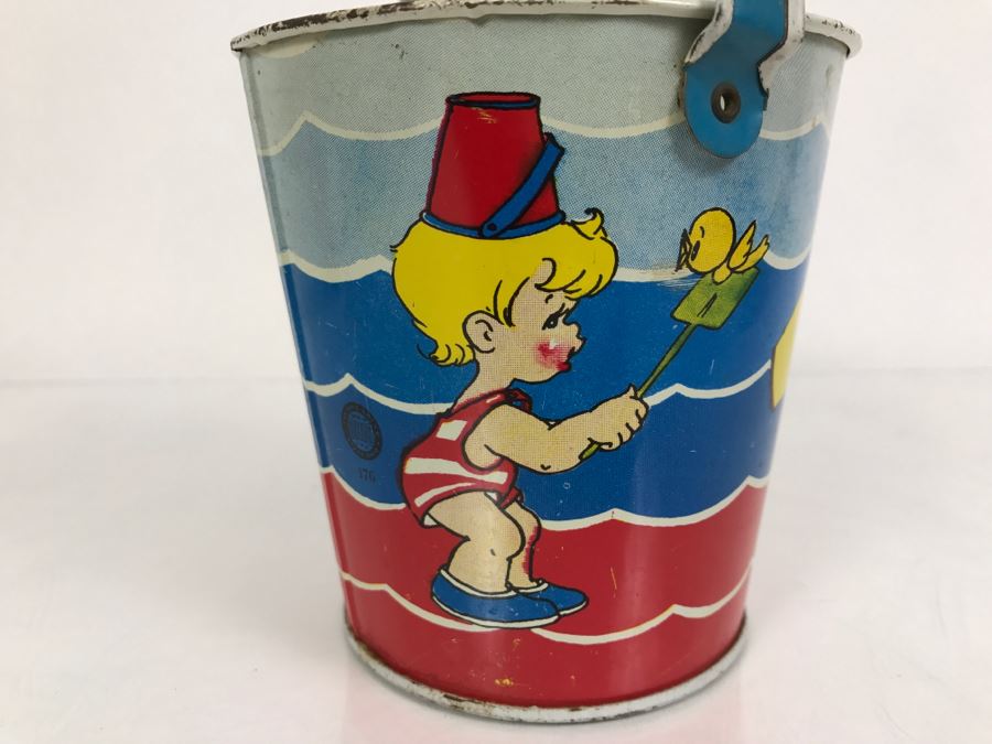 JUST ADDED - The Ohio Art Co Tin Lithograph Pale [Photo 7]