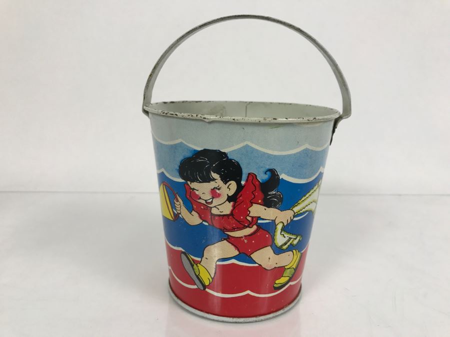 JUST ADDED - The Ohio Art Co Tin Lithograph Pale [Photo 4]