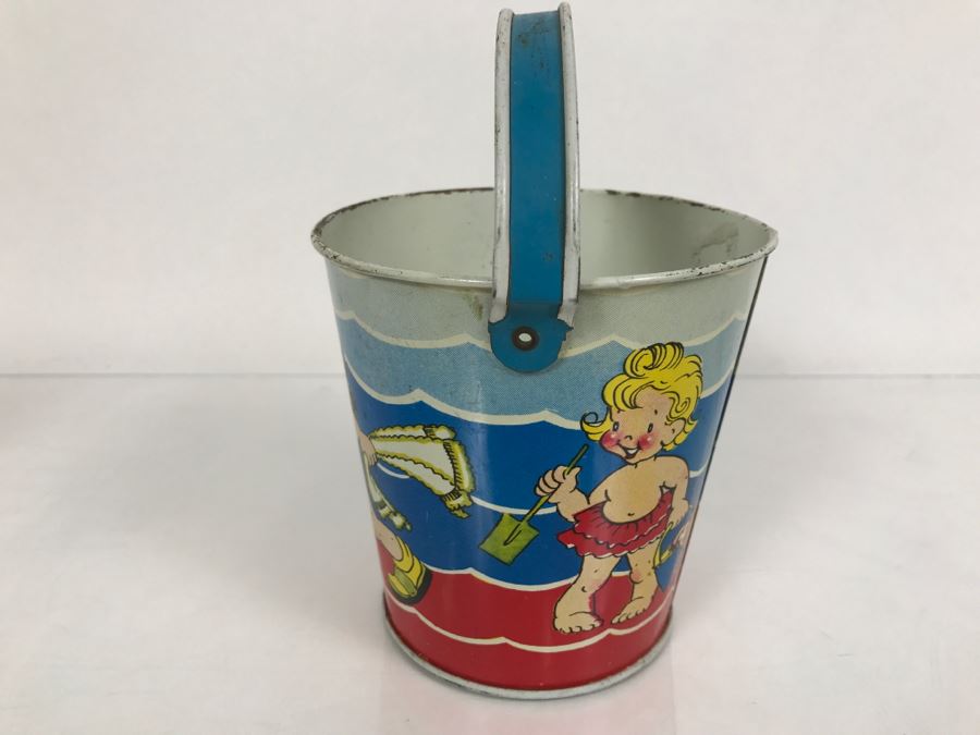 JUST ADDED - The Ohio Art Co Tin Lithograph Pale [Photo 2]