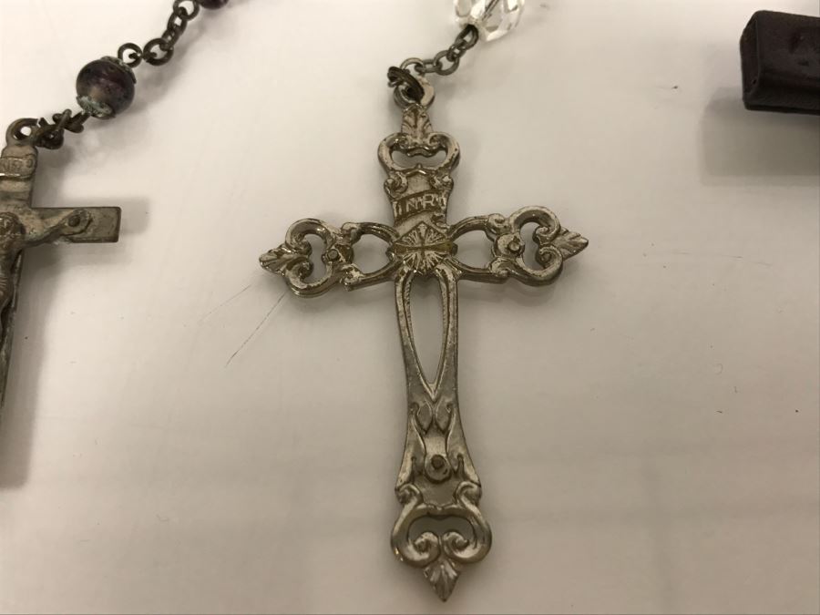 Religious Lot With Rosary Beads And Crucifix [Photo 10]