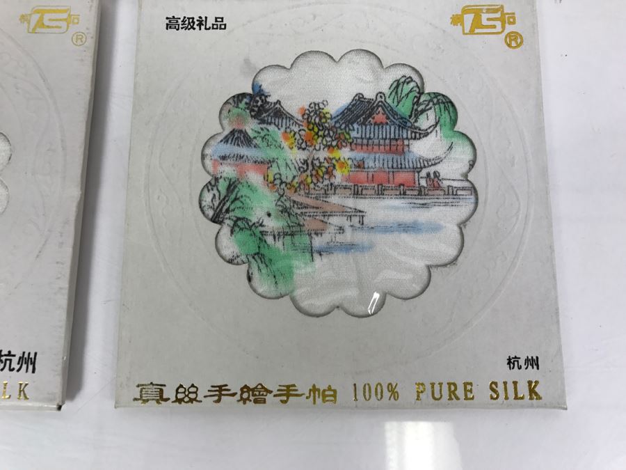 JUST ADDED - New Collection Of Chinese Embroidered Silk Scarves And Handkerchiefs [Photo 8]