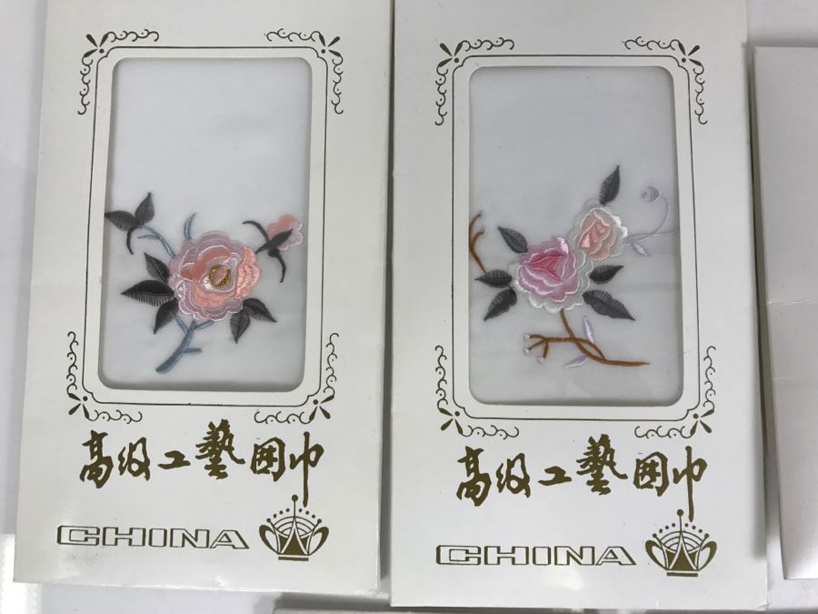 JUST ADDED - New Collection Of Chinese Embroidered Silk Scarves And Handkerchiefs [Photo 2]