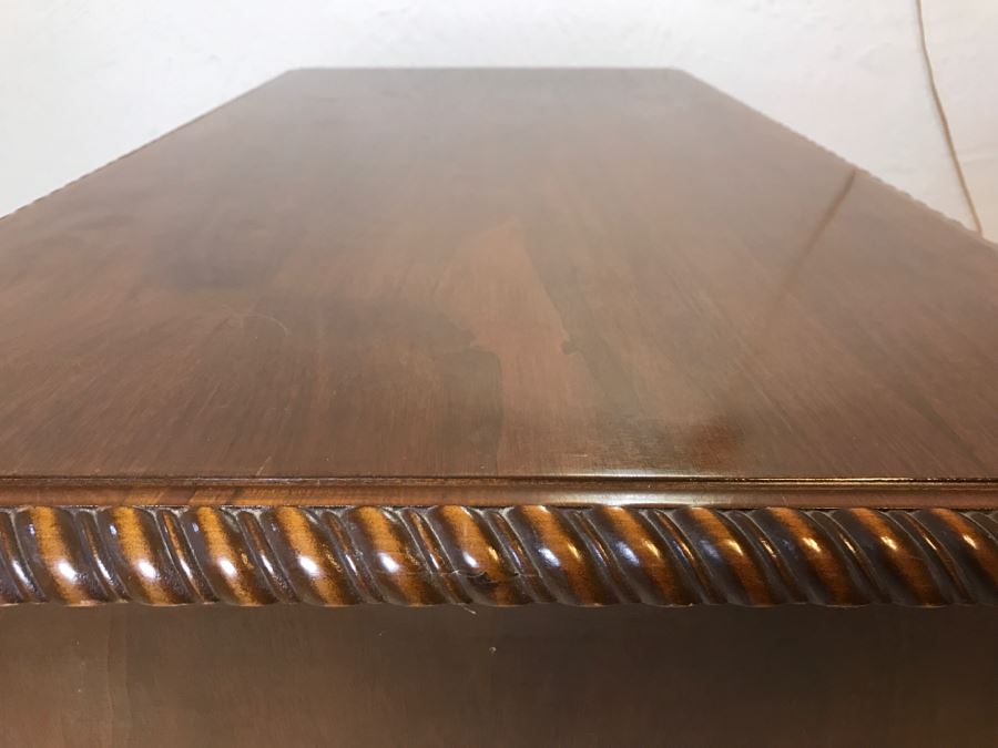 Nice Vintage Kneehole Desk With 7 Drawers [Photo 13]