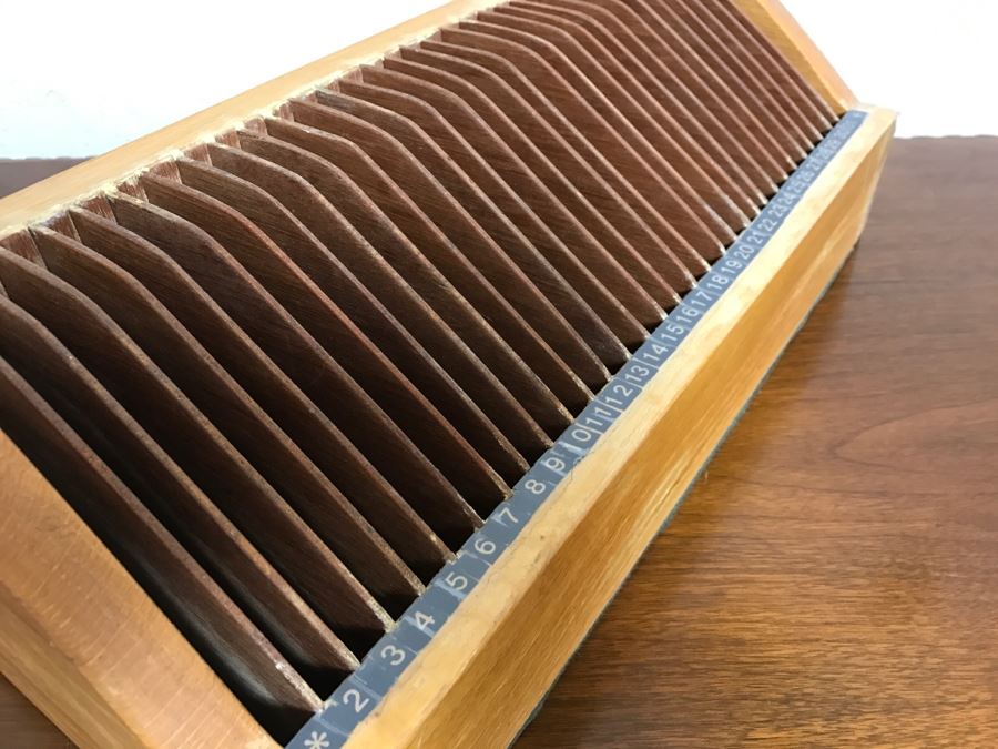 Vintage Wooden Organizer [Photo 6]