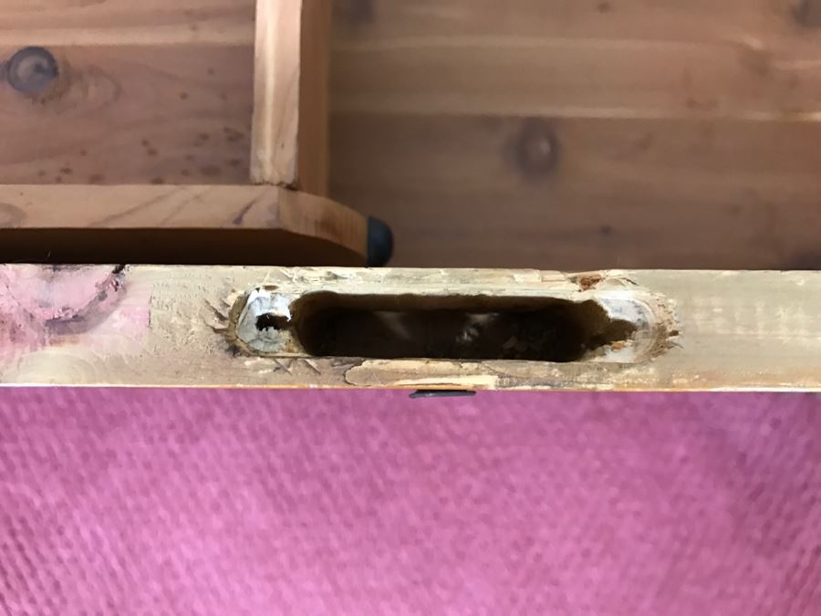 Vintage Mountain Maid Tennessee Red Cedar Chest Hill-Hoel Mfg Co On Casters [Photo 8]