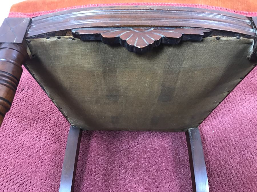 Antique Carved Mahagony Chair [Photo 11]