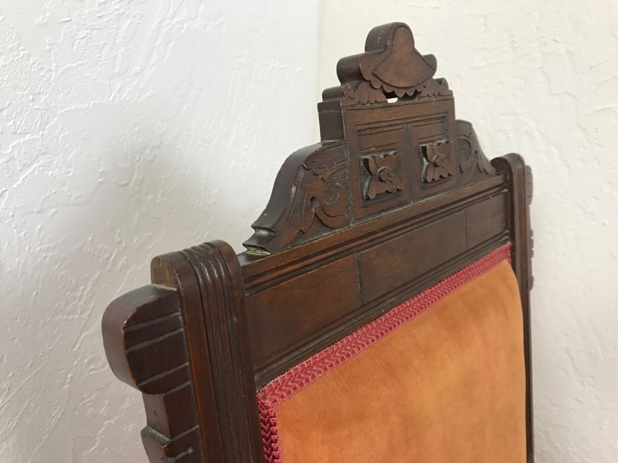 Antique Carved Mahagony Chair [Photo 6]