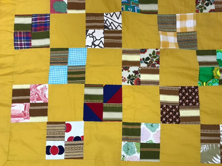 Vintage Custom Hand Sewn Quilt [Photo 6]