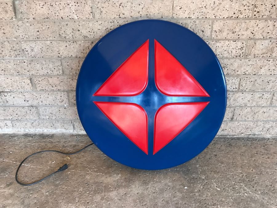 ARCO Gas Electric Round Sign [Photo 2]