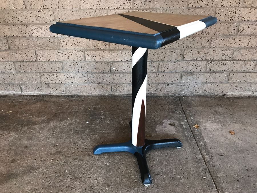 Cafe Table Painted By Local Artist [Photo 4]