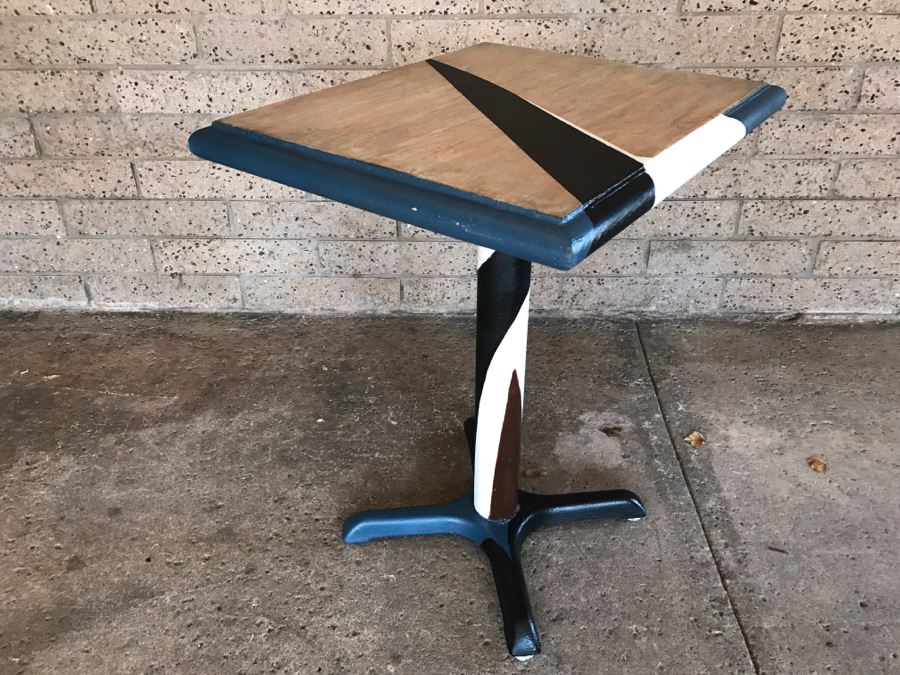 Cafe Table Painted By Local Artist [Photo 5]