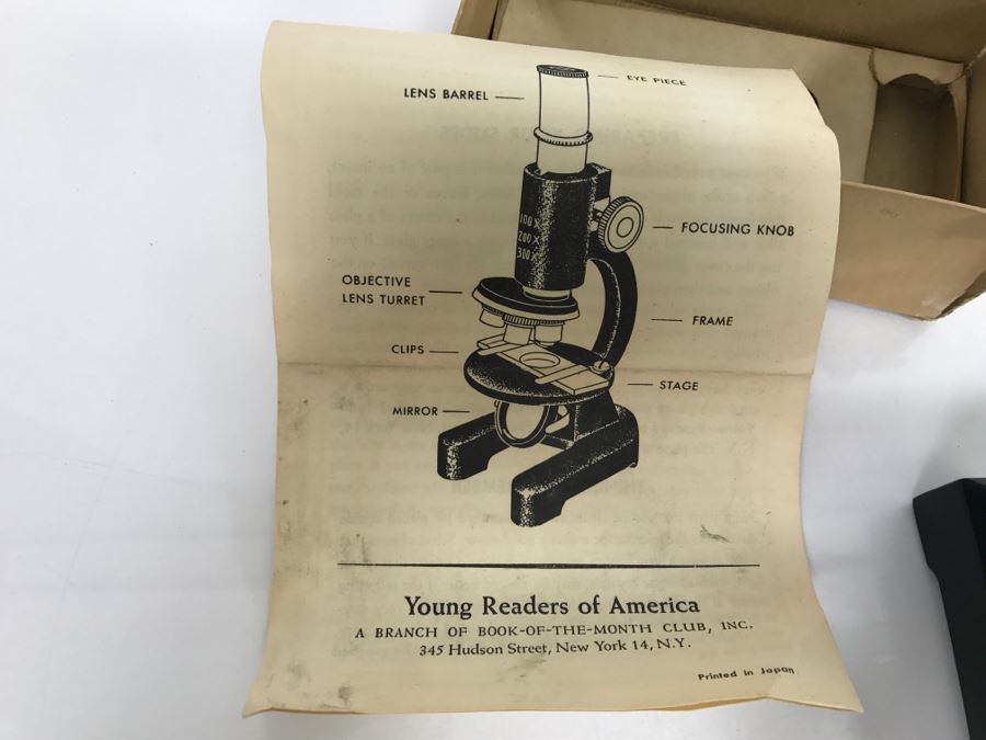 Vintage TASCO Stereo 30X Microscope And Triple Turret Junior Microscope Japan [Photo 12]