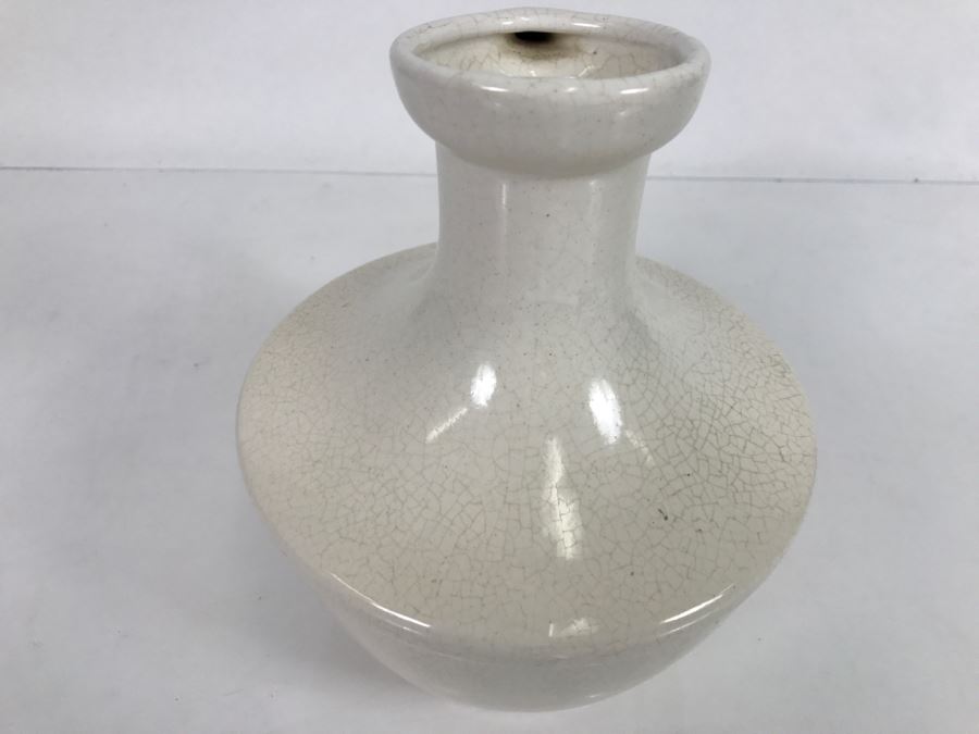 Pfaltzgraff York PA Mid Century White Stoneware Pitcher [Photo 7]