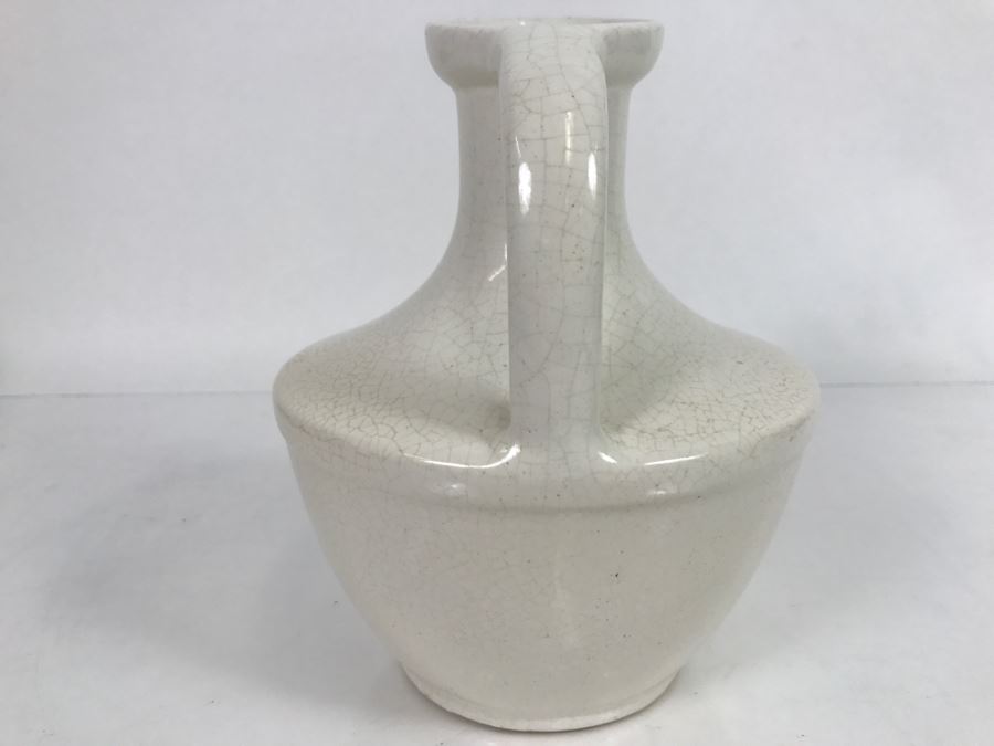 Pfaltzgraff York PA Mid Century White Stoneware Pitcher [Photo 5]