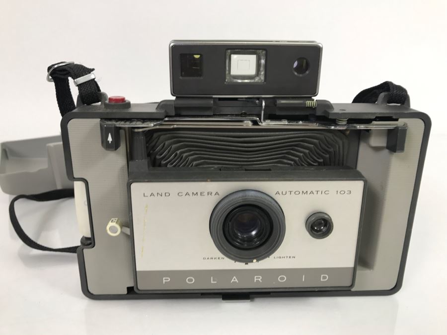 Vintage Polaroid Land Camera Automatic 103 Bellows Camera