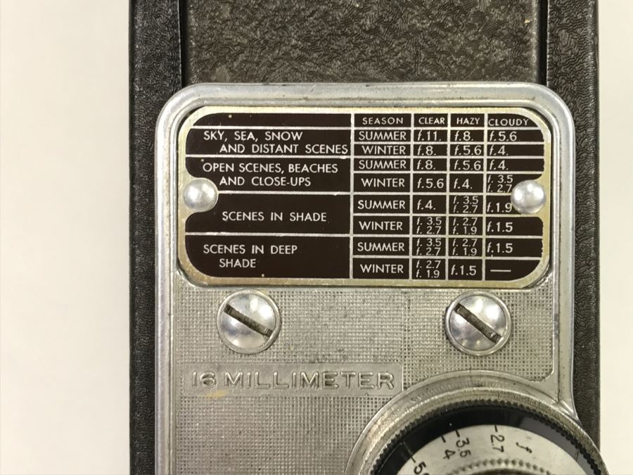 Vintage 16MM Mechanical Wind Up Film Camera Model A-7 Keystone Mfg Co Working [Photo 6]