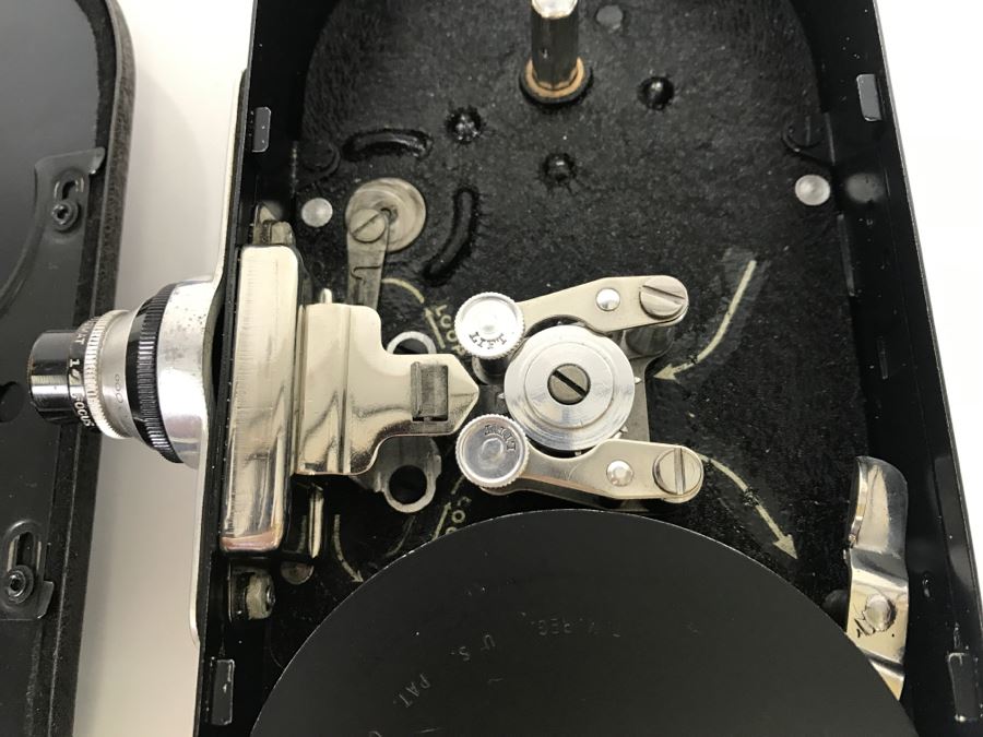 Vintage 16MM Mechanical Wind Up Film Camera Model A-7 Keystone Mfg Co Working [Photo 14]