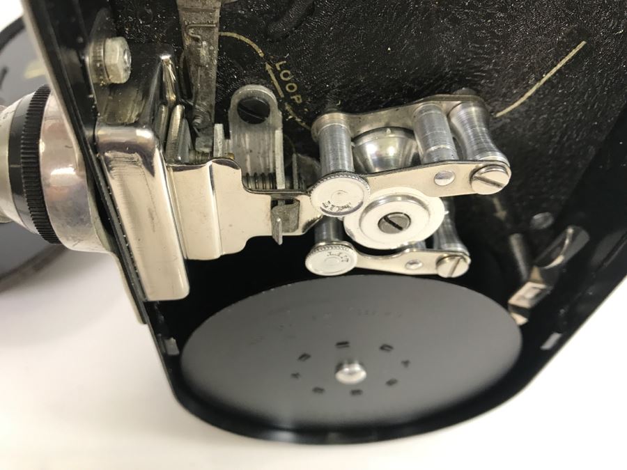 Vintage 16MM Mechanical Wind Up Film Camera Model A-7 Keystone Mfg Co Working [Photo 17]