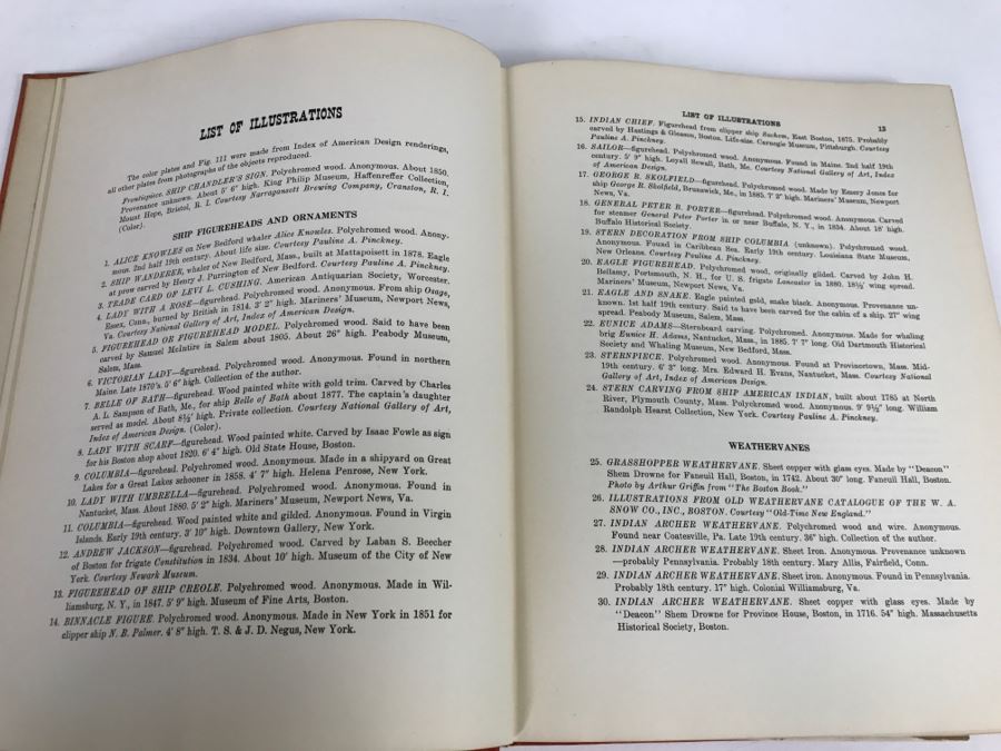 Jean Lipman American Folk Art In Wood, Metal And Stone Pantheon Hardcover First Edition Book [Photo 6]