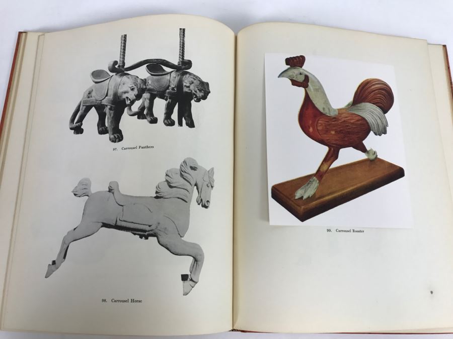 Jean Lipman American Folk Art In Wood, Metal And Stone Pantheon Hardcover First Edition Book [Photo 7]