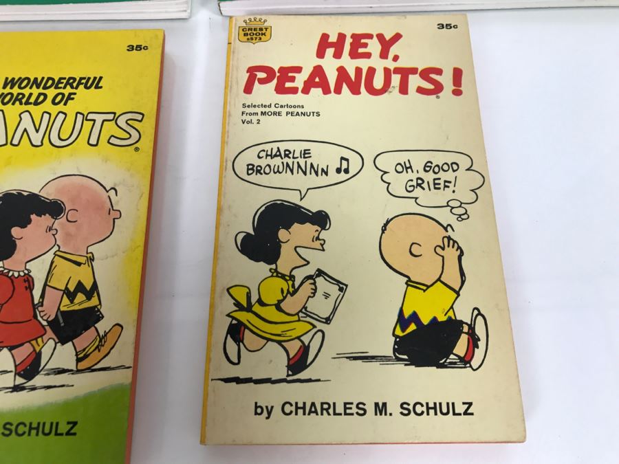 Collection Of Charles M. Schulz Peanuts Paperback Books (2) An Educated