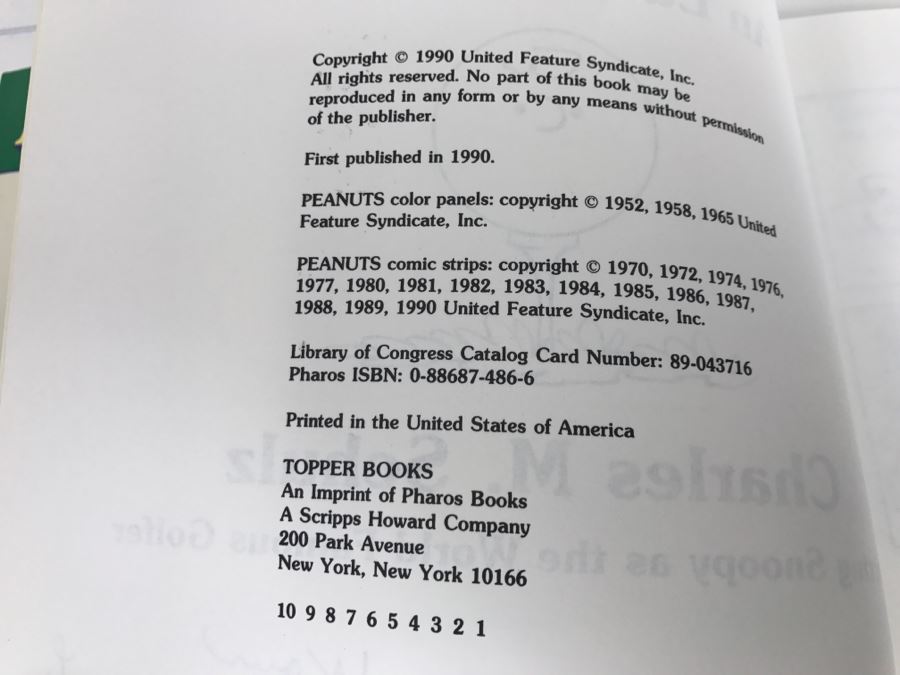 Collection Of Charles M. Schulz Peanuts Paperback Books (2) An Educated Slice First Edition, The Wonderful World Of Peanuts And Hey, Peanuts [Photo 9]