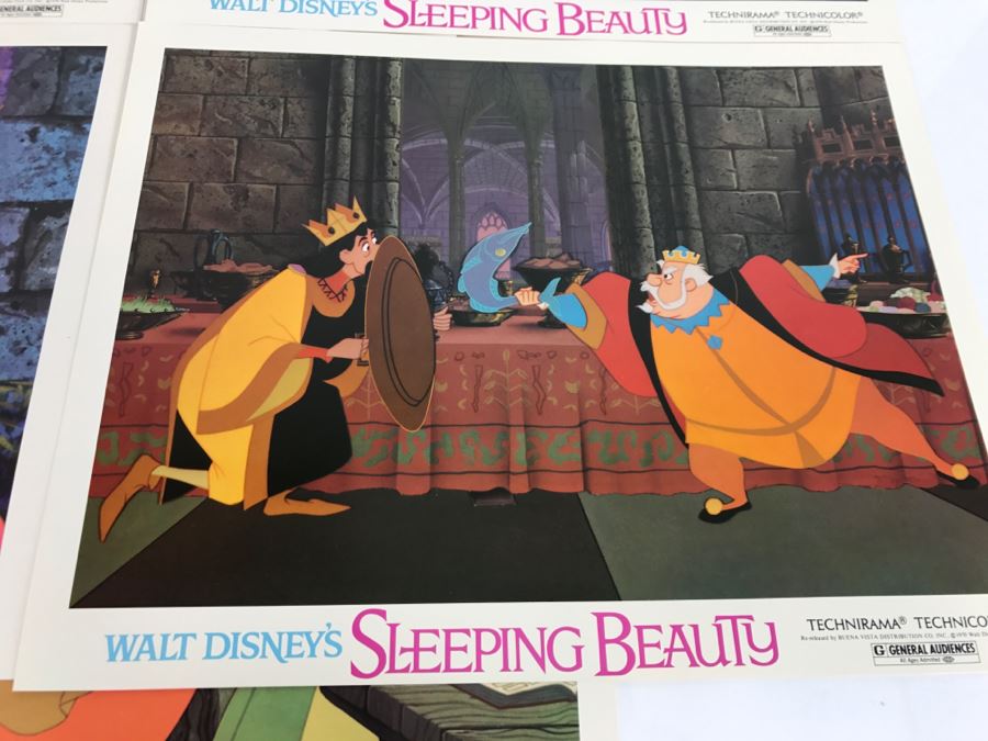 Vintage 1970 (8) Full Color 11x14 Scenes From Walt Disney's Sleeping Beauty [Photo 8]